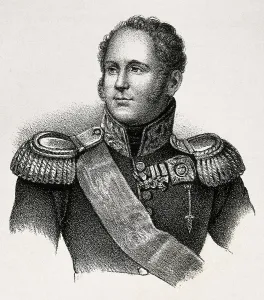ALEXANDER I of Russia (1777-1825). Litography. SPAIN. Madrid. National Library. AISA/Everett Collection**US SALES ONLY**