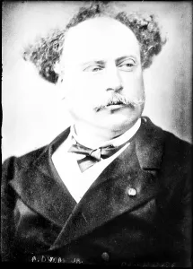 Dumas Prints: Alexandre Dumas, fils (1824-1895), popular French dramatist and historical novelist