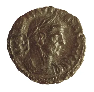 Stamps Prints: Alexandrian nummus. Coin. SPAIN