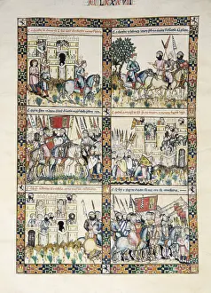 Blockade Prints: Alfonso X, called 'The Wise' (1221-1284)