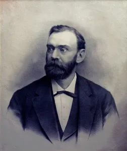 Inventors Prints: Alfred Berhard Nobel 1833-1896 Swedish chemist and engineer invented a detonator used with dynamite and nitroglycerin