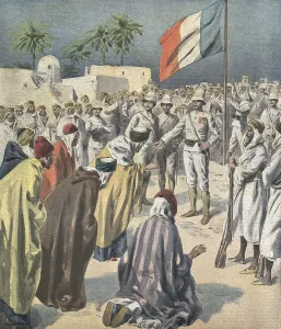 Colonialist Prints: Algeria (1901). French colonial period