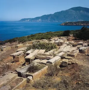 Algeria Prints: ALGERIA. TIPASA. Tipaza. Punic necropolis (6th-2nd c)