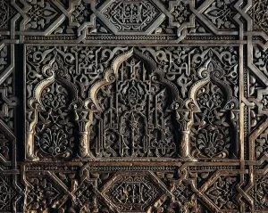 Hispano Arab Prints: Alhambra. SPAIN. Granada. Alhambra
