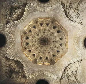 Hispano Arab Prints: Alhambra. SPAIN. Granada. Alhambra