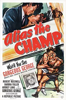 Wagner Prints: ALIAS THE CHAMP, US poster art