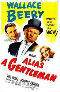Bow Tie Prints: ALIAS A GENTLEMAN, US poster, from left: Tom Drake, Wallace Beery, Dorothy Patrick, 1948