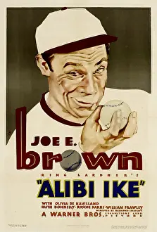 Joe E Prints: ALIBI IKE, Joe E. Brown, 1935