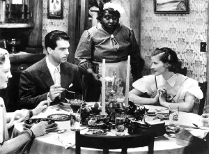 Dinner Prints: ALICE ADAMS, Fred MacMurray, Hattie McDaniel, Katharine Hepburn, 1935