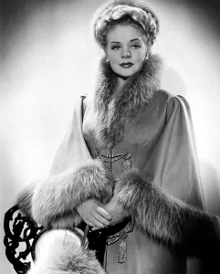 Fur Hat Prints: Alice Faye, ca. early 1940s