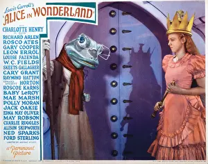 Crown Prints: ALICE IN WONDERLAND, Sterling Holloway, Charlotte Henry, 1933
