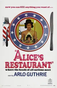 February Prints: ALICE'S RESTAURANT, US poster, Arlo Guthrie, 1969