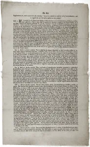 Freedom Of Speech Prints: Alien and Sedition Acts of 1798. Printed document