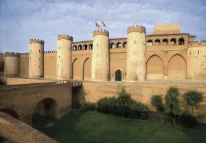 Zaragoza Prints: Aljaferia Palace. 11th c. SPAIN