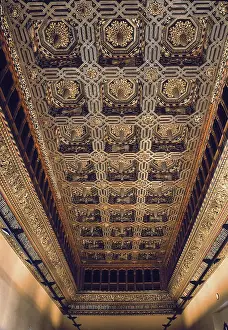 Aragon Prints: Aljaferia Palace. 11th c. SPAIN
