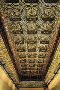 Aragon Prints: Aljaferia Palace. 11th c. SPAIN