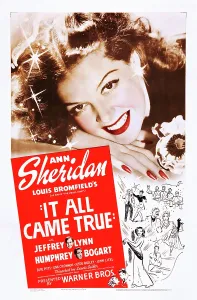 Jbp11mr11 Prints: IT ALL CAME TRUE, Ann Sheridan, 1940