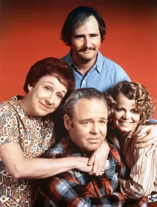 Jean Prints: ALL IN THE FAMILY, (clockwise from top): Rob Reiner