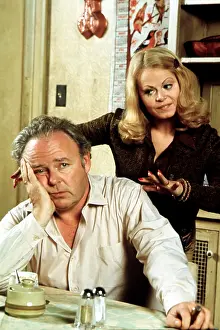 Struthers Prints: ALL IN THE FAMILY, from left: Carroll O'Connor, Sally Struthers, 1971-79