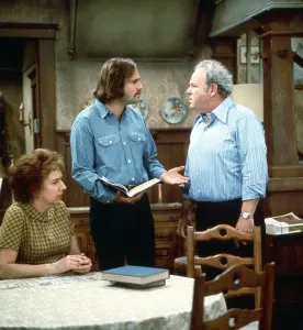 Stapleton Prints: ALL IN THE FAMILY, from left: Jean Stapleton, Rob Reiner, Carroll O'Connor, 1971-79