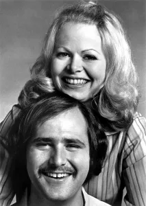 Moustache Prints: ALL IN THE FAMILY, from top: Sally Struthers, Rob Reiner, 1971-79