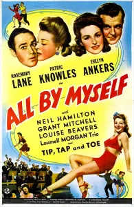 Neil Prints: ALL BY MYSELF, US poster, top from left: Patric Knowles