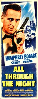 Humphrey Prints: ALL THROUGH THE NIGHT, left: Humprey Bogart, 1942