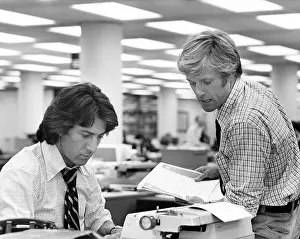 Typewriter Prints: ALL THE PRESIDENT'S MEN, from left