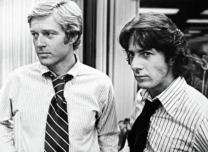 March Prints: ALL THE PRESIDENT'S MEN, from left: Robert Redford, Dustin Hoffman, 1976