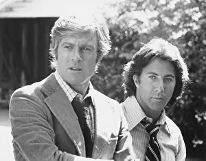 Dustin Prints: ALL THE PRESIDENT'S MEN, from left: Robert Redford, Dustin Hoffman, 1976