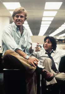 Reporters Prints: ALL THE PRESIDENT'S MEN, Robert Redford, Dustin Hoffman, 1976