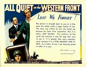 Ayres Prints: ALL QUIET ON THE WESTERN FRONT, bottom: Lew Ayres, 1930