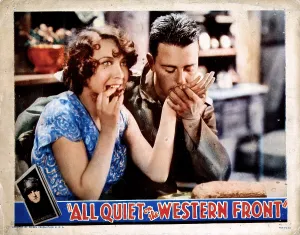 ALL QUIET ON THE WESTERN FRONT, from left, Yola D'Avril, Lew Ayres, 1930