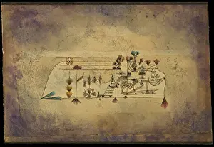 Swiss Prints: ALL SOULS PICTURE, by Paul Klee