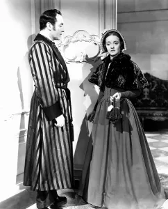 Dressing Gown Prints: ALL THIS, AND HEAVEN TOO, from left, Charles Boyer, Bette Davis, 1940