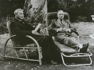 Allan Prints: Allan Nevins (1890-1971)(right)