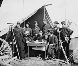 Lcgr1809 Prints: Allan Pinkerton, head of the Union Intelligence Service