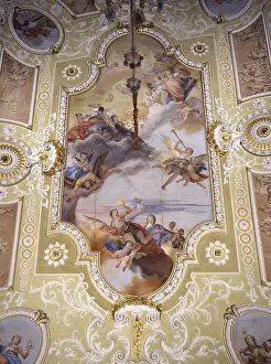 Angels Prints: Allegoric Ceiling, by Francesco Zugno