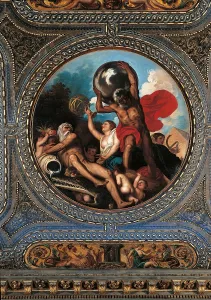 Strength Prints: Allegory of Astronomy, by Alessandro Varotari known as Padovanino