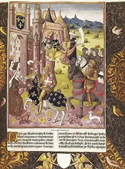 Attire Prints: Allegory of Charlemagne's reign