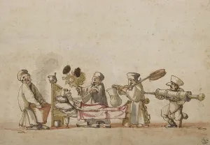 Allegory Prints: Allegory of The Patient, by Baccio Del Bianco