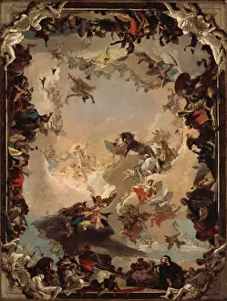 Mythology Prints: ALLEGORY OF THE PLANETS AND CONTINENTS