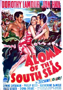 Canoe Prints: ALOMA OF THE SOUTH SEAS, US poster