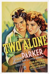 Images Dated 12th May 2015: TWO ALONE, US poster art, from left, Tom Brown, Jean Parker, 1934