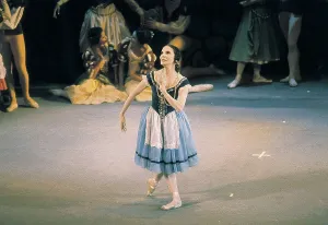 Alonso Prints: ALONSO, Alicia (1923). Alicia Alonso in a performance of 'Giselle' in Madrid