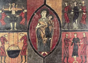 11th C Prints: Altar frontal from Durro. 11th c