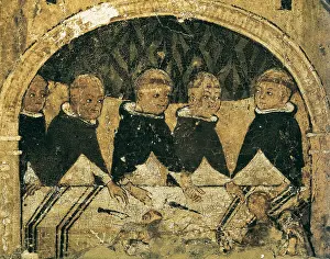 Friars Prints: Altarpiece of the life of St. Dominic