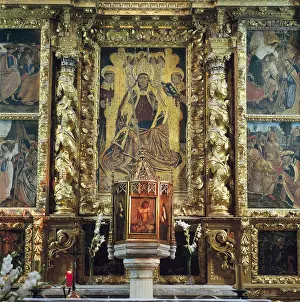 Aragon Prints: Altarpiece of Saint Victorian. 16th c