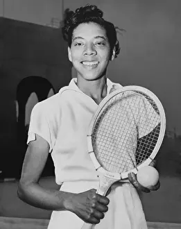 Sportswear Prints: Althea Gibson was the first African American to play in the U