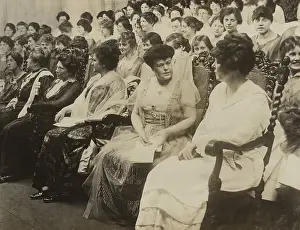 Images Dated 27th April 2010: Alva Belmont, seated second from right